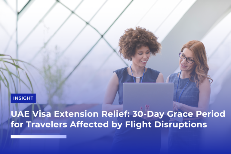 UAE Visa Extension Relief 30-Day Grace Period for Travelers Affected by Flight Disruptions